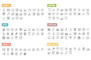 Line Icons Collection, an Outline Icon by PixMarket (Thumbnail 2 of 4)