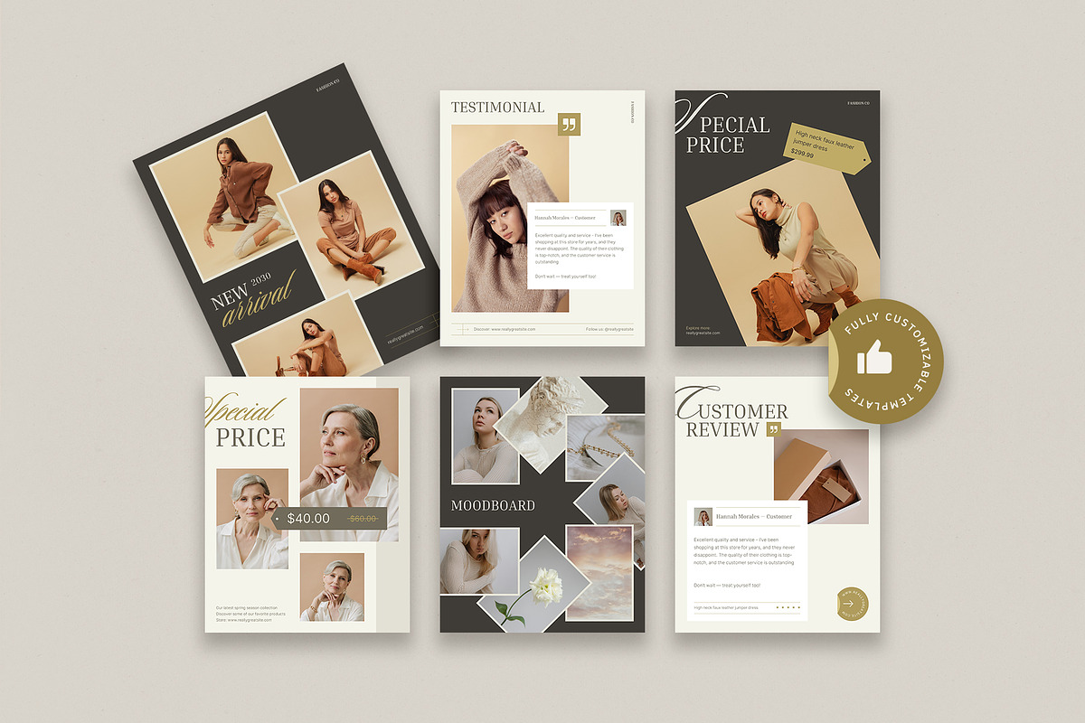 Canva Instagram Post Templates, a Social Media Template by Vasya Kobelev (Photo 3 of 7)