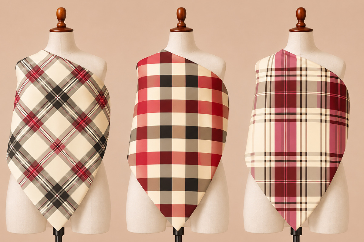 Plaid & Gingham Seamless Patterns, a Texture Graphic by Canvas Craft (Photo 4 of 9)