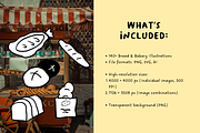 140+ Bread & Bakery Hand-Drawn Set, a Food Illustration by The Journey Atelier (Thumbnail 2 of 20)