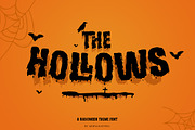 Hollows, a Font by Ardyanatypes (Thumbnail 1 of 8)