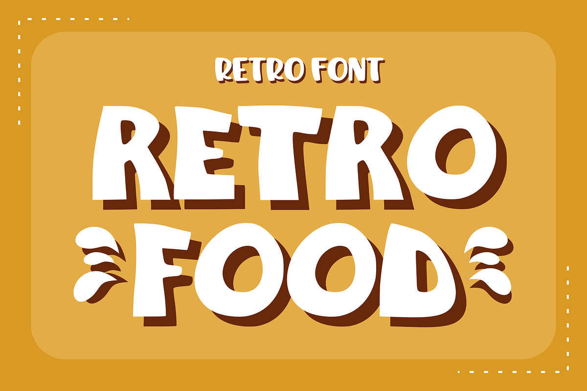 Good Vibes - Retro Font Types, a Font by KiddoGlyphs Studio (Photo 2 of 3)