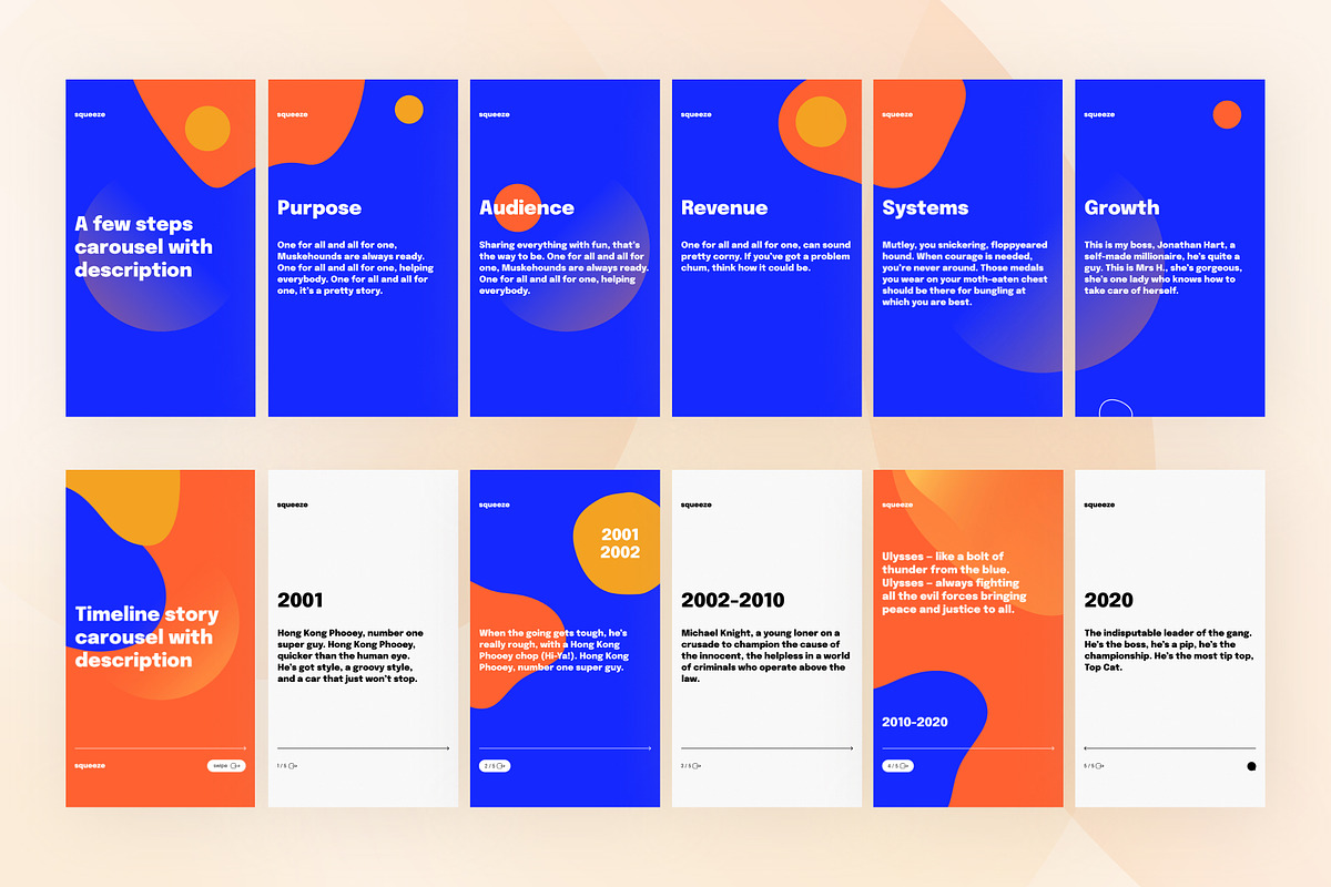 168 Creative Instagram Templates, a Social Media Template by Vladislav Muslakov (Photo 14 of 20)