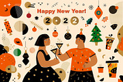 BEST CHRISTMAS BUNDLE 16 PRODUCTS, an Animal Illustration by MoleskoStudio (Thumbnail 10 of 56)