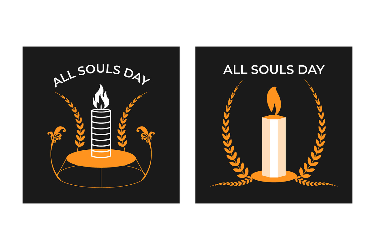 All Souls Day illustration, a Decorative Illustration by Lakhan1998 (Photo 3 of 6)