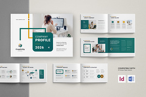 Company Brochure Template, a Brochure Template by Creativity-Design