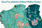 31 Floral Patterns Pack, a Pattern Graphic by Olya Creative (Thumbnail 9 of 9)