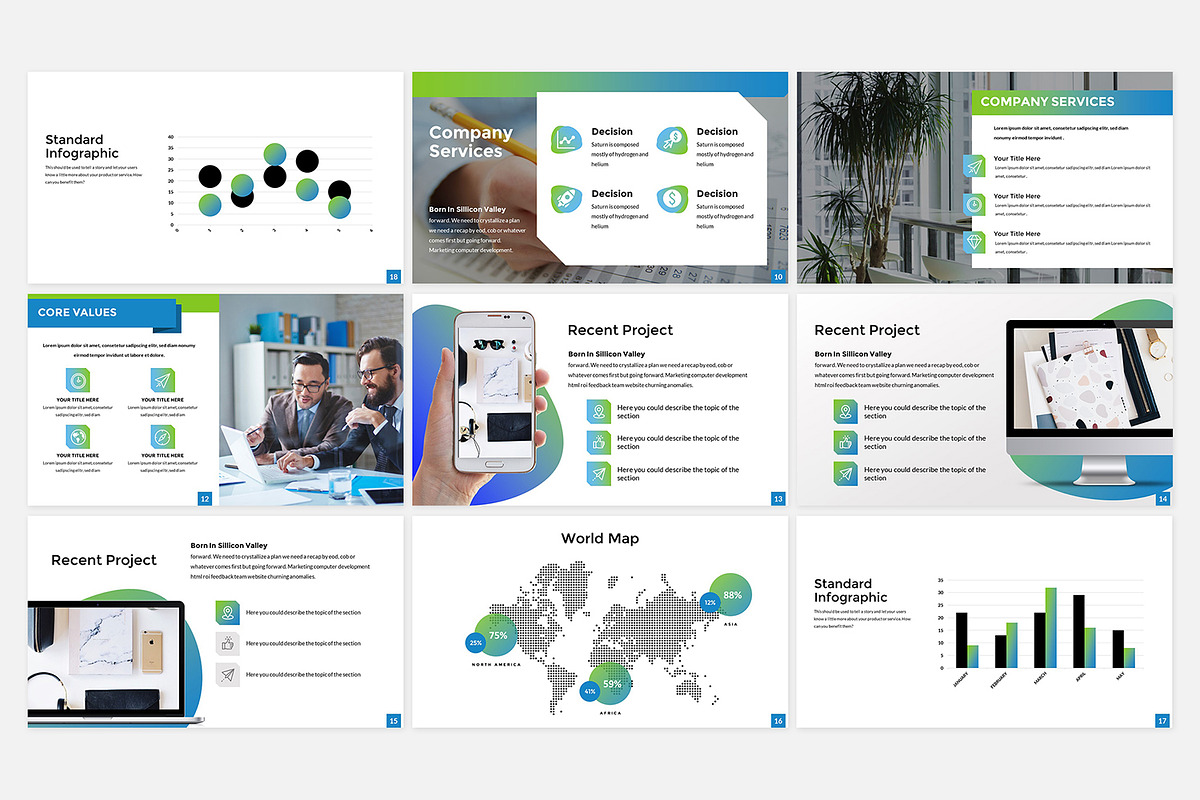 Business Proposal Presentation, a Presentation Template by Fitra Noor (Photo 2 of 4)