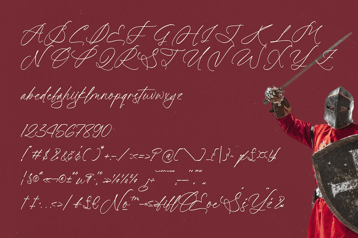 Battler Knight Stylish Signature, a Script Font by stylishtype.co (Photo 18 of 20)