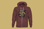 Men's Hoodie Mockup Templates, a Hoody Mockup by TheVectorLab (Thumbnail 4 of 15)