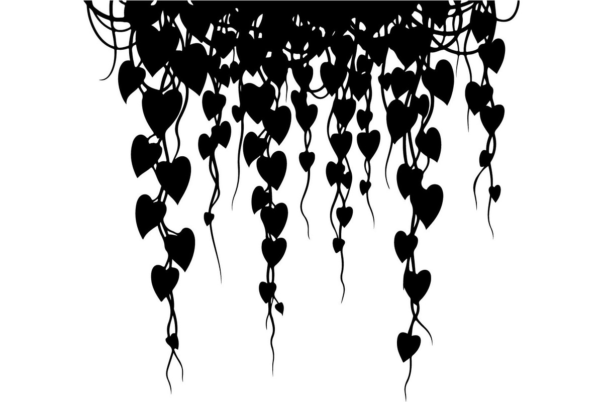 Hanging Vines Silhouette, an Object Graphic by Creativeshirt (Photo 5 of 20)