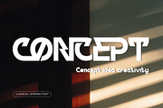 CLASSICAL LEARNING - FUTURISTIC FONT, a Sans Serif Font by 177Studio (Thumbnail 2 of 8)