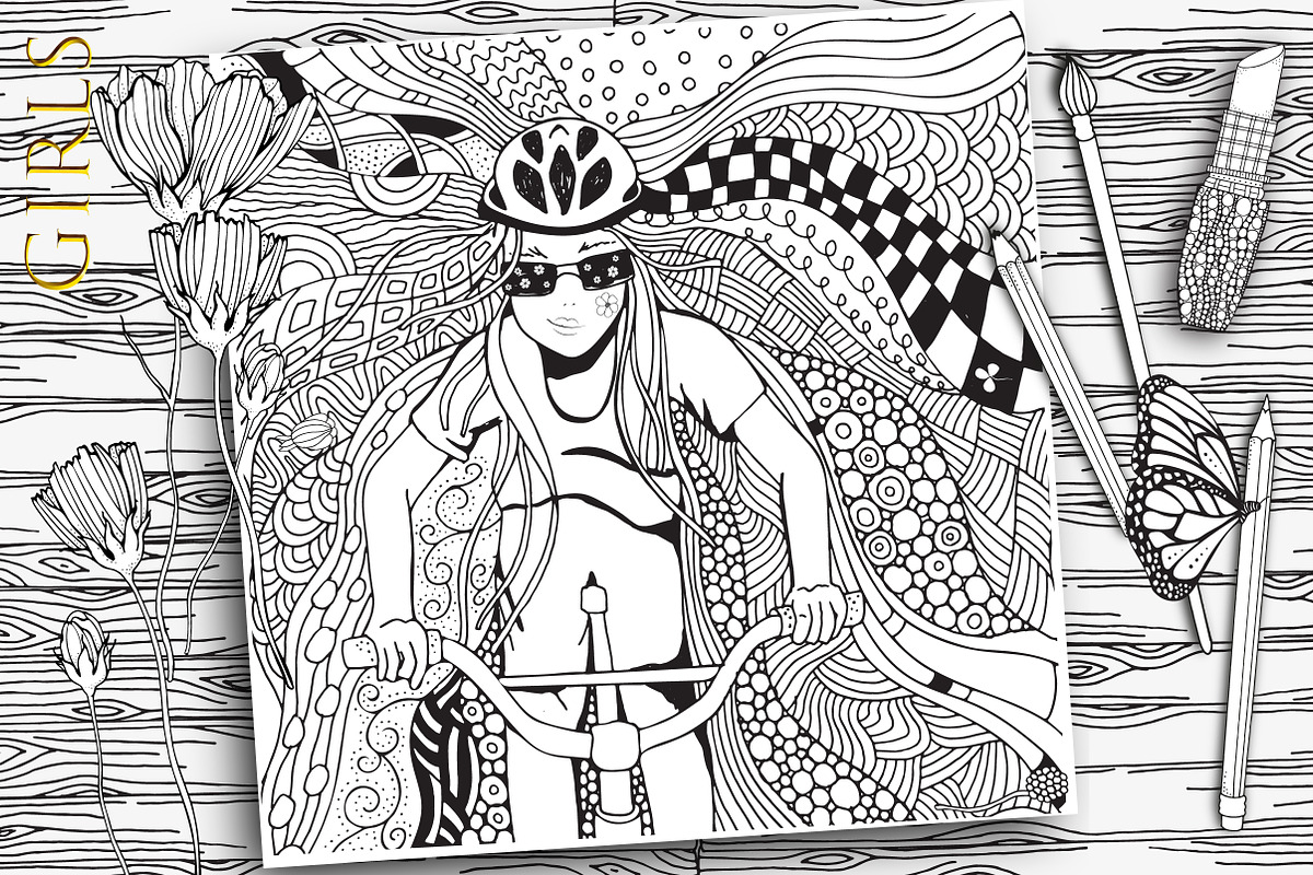 Pretty girls (part 2), an Illustration by ImHope (Photo 15 of 16)