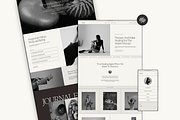 Website Template Squarespace: Tate, a Squarespace Template by Candor Templates (Thumbnail 2 of 14)