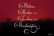 Benthura Script, a Script Font by Sammy Std (Thumbnail 5 of 12)