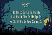 Halloween Witch - Spooky Font, a Blackletter Font by Masanis (Thumbnail 7 of 8)