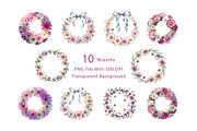 Cosmos Watercolor Floral Clipart, a Decorative Illustration by ForhadGFX (Thumbnail 8 of 15)
