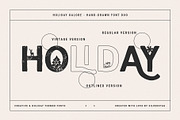 Holiday Galore - Hand-Drawn Font Duo, a Sans Serif Font by SilverStag Type Foundry (Thumbnail 27 of 39)
