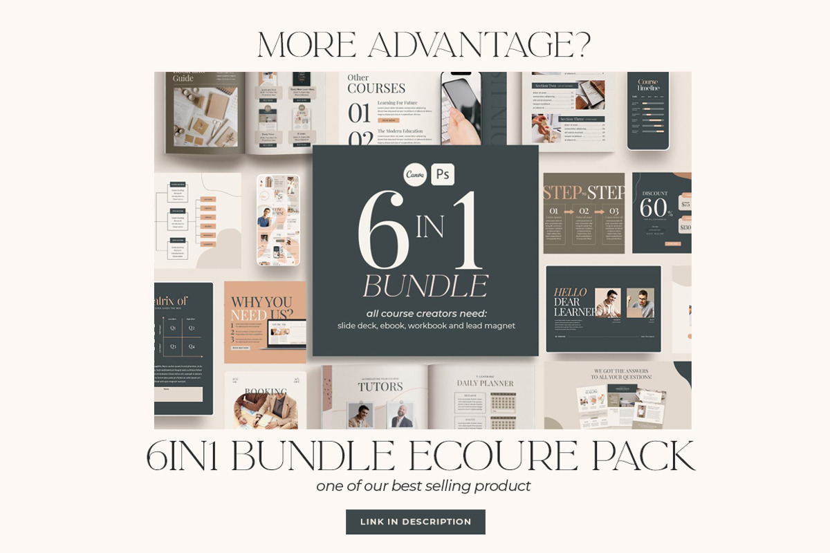 Instagram For eCourse Coach CANVA PS, a Social Media Template by Eviory (Photo 48 of 56)