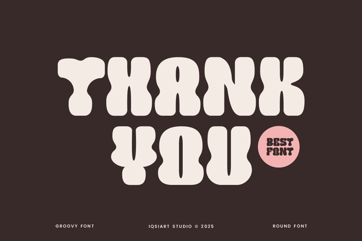 Vibes Bloze - Groovy Font, a Sans Serif Font by Iqsiart Studio (Photo 9 of 10)