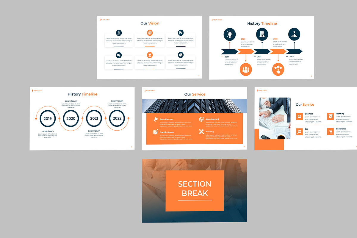 Business finance presentation, a Presentation Template by Recreative (Photo 3 of 6)