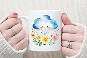 Groovy Summer Sublimation Clipart, an Illustration by Sublimation Artist (Thumbnail 5 of 6)
