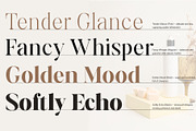 Aurestine Serif, a Serif Font by Typehill (Thumbnail 4 of 14)