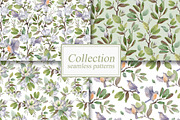 Watercolor Magnolia Flower Set, a Decorative Illustration by LenArt (Thumbnail 12 of 18)