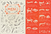 Hand-drawn Cooking and Food Icons, a Decorative Illustration by Margo Miller (Thumbnail 11 of 48)