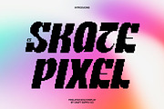 CS Skate Pixel, a Sans Serif Font by Craft Supply Co. (Thumbnail 1 of 8)