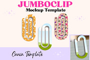 Jumboclip Mockup Paperclip Canva, a Household Mockup by GraphiCarola (Thumbnail 1 of 9)
