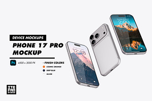 iPhone 17 Pro Mockup