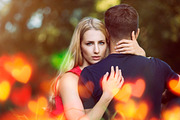 Romantic Heart Bokeh Photo Overlays, an Action Add-On by PhotoSpirit (Thumbnail 3 of 13)