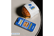 Fast Food Branding Scene Mockup, a Packaging Mockup by Mockthethics. (Thumbnail 5 of 13)