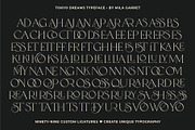 Tokyo Dreams Display Ligature Serif, a Serif Font by Mila Garret (Thumbnail 26 of 28)