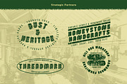 Bamboly Rounded Stamp, a Sans Serif Font by Craft Supply Co. (Thumbnail 4 of 8)