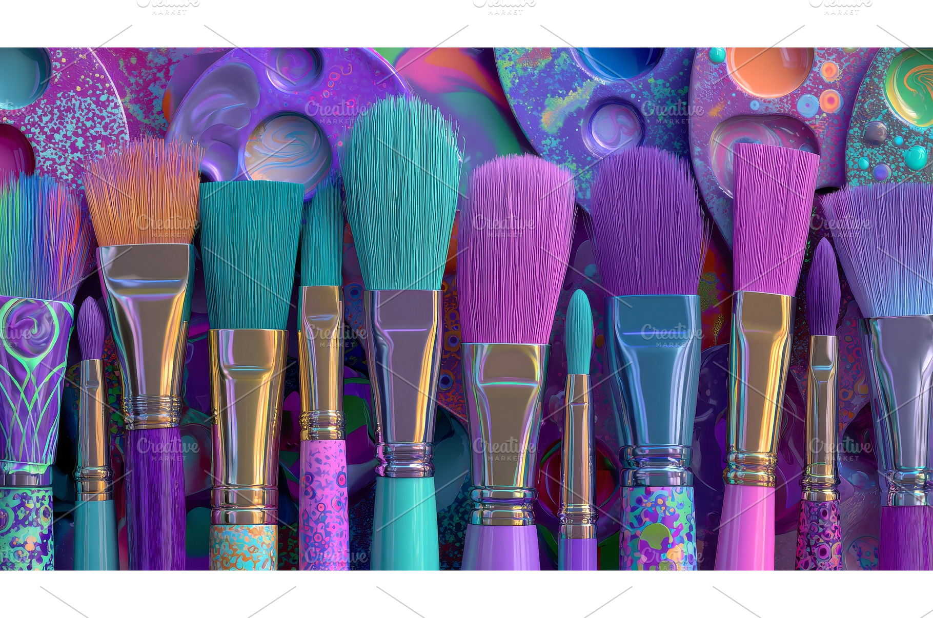 Vibrant array of oil paints, an Arts & Entertainment Photo by ZinetroN