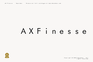 Finesse Stylish Font