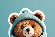 “Cute Coffee Bear Stickers” bundle, an Illustration by ETARA by Mea Hau (Thumbnail 3 of 6)