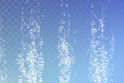 Underwater air bubble streams, a Decorative Illustration by Yayasya (Thumbnail 2 of 3)