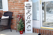 Christmas Porch Sign SVG Bundle, an Illustration by Dasagani (Thumbnail 3 of 12)