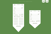 Plant Stake Labels, Printable, a Card Template by Ilia Design (Thumbnail 3 of 4)