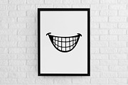 Smile Silhouette SVG, a Person Illustration by newminddesign (Thumbnail 2 of 3)