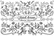 Hand drawn vector elements, an Object Illustration by SaharaArt (Thumbnail 1 of 4)