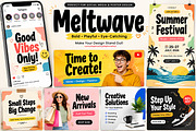 Meltwave, a Script Font by Wow Magic (Thumbnail 6 of 6)