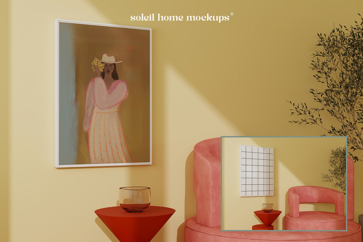COLORIA | Dopamine Decor Mockups, a Household Mockup by SoleilHomeMockups (Photo 6 of 9)