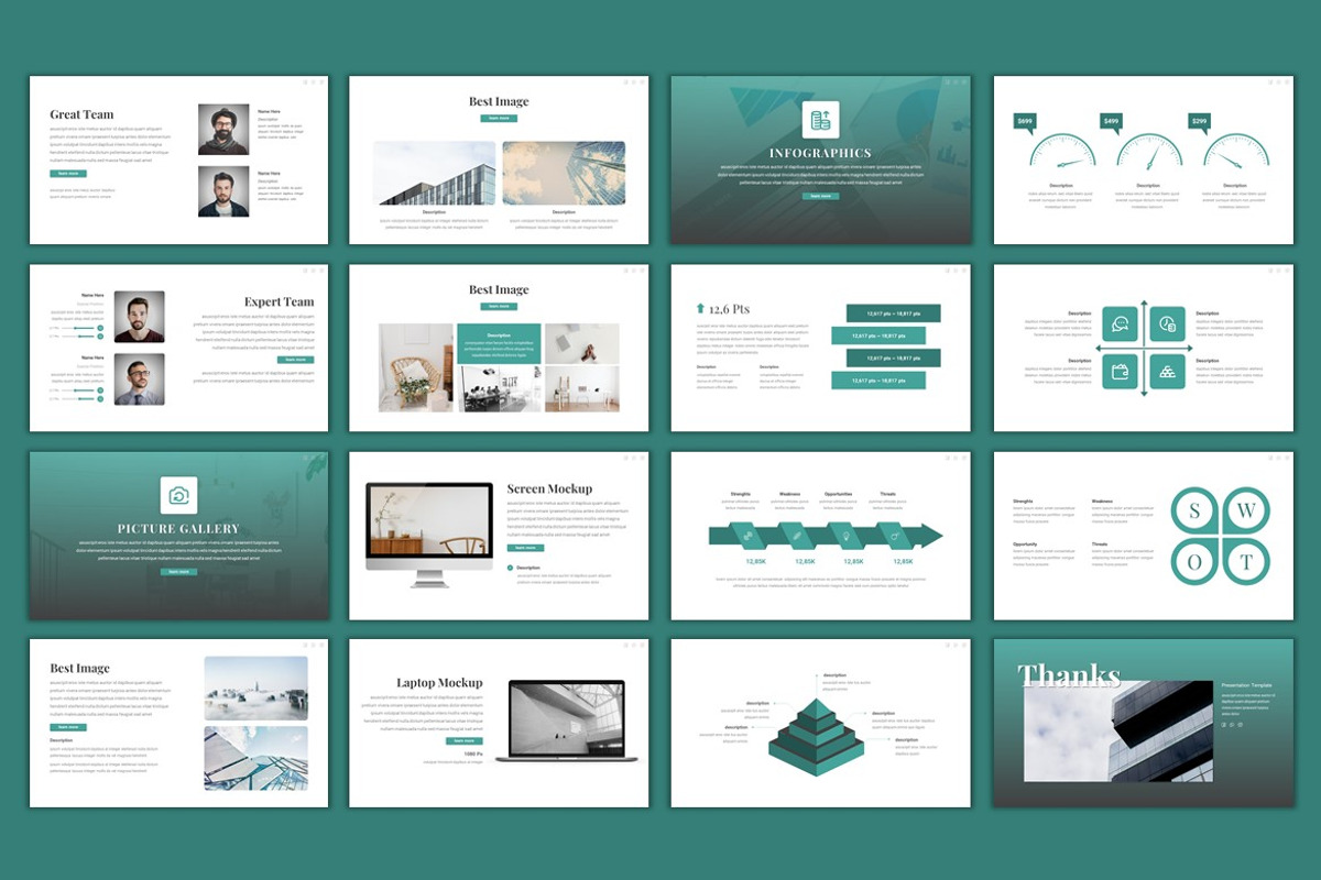 Honour - Powerpoint Template, a Presentation Template by Eighteen Studio (Photo 4 of 4)