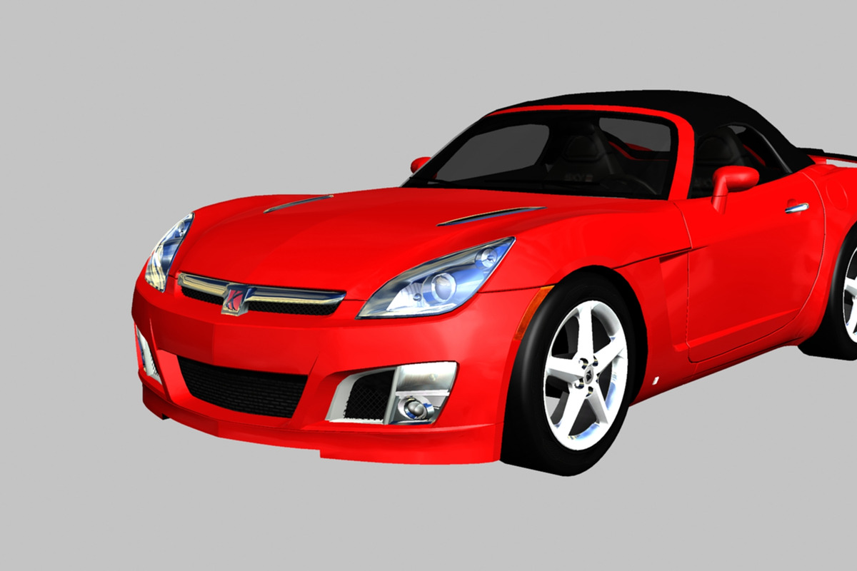 Saturn Sky Red Line 2007, a Cars & Vehicle 3D Model by valtriiu (Photo 1 of 12)