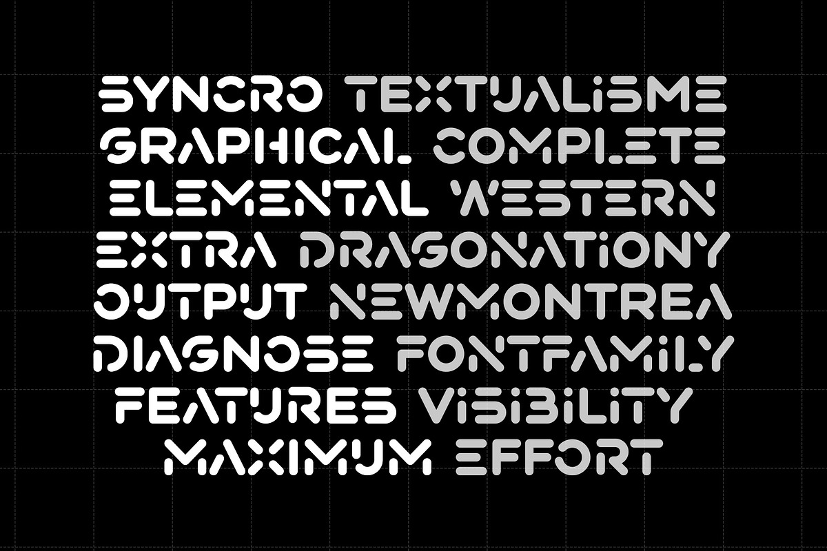 Noxlock - Rounded Sans Serif, a Sans Serif Font by sentype (Photo 3 of 7)