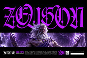 Marble Galaxy Typeface, a Blackletter Font by alit design (Thumbnail 19 of 20)